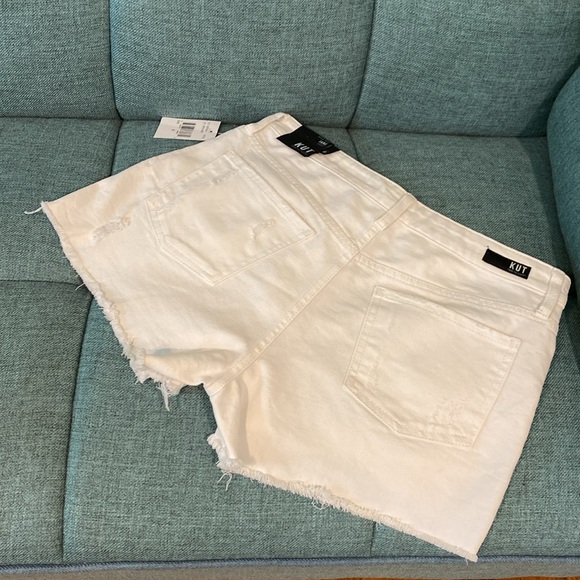 Women's KUT from the Kloth High Rise Jane Jean Shorts Sz. 8 - Picture 3 of 10